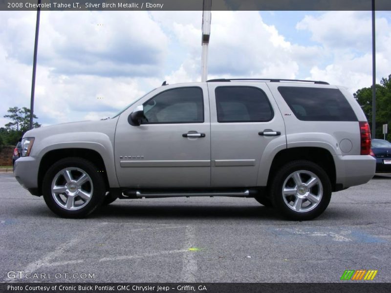 Silver Birch Metallic / Ebony 2008 Chevrolet Tahoe LT