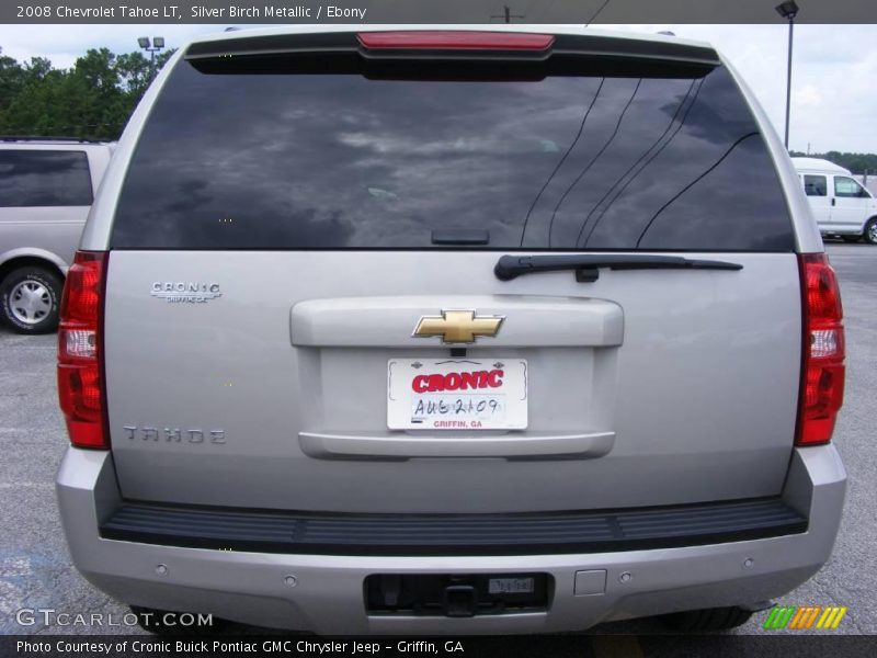 Silver Birch Metallic / Ebony 2008 Chevrolet Tahoe LT