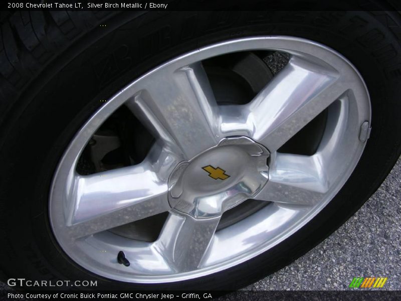 Silver Birch Metallic / Ebony 2008 Chevrolet Tahoe LT
