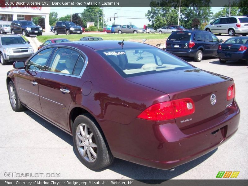 Dark Garnet Red Metallic / Cashmere 2006 Buick Lucerne CXL