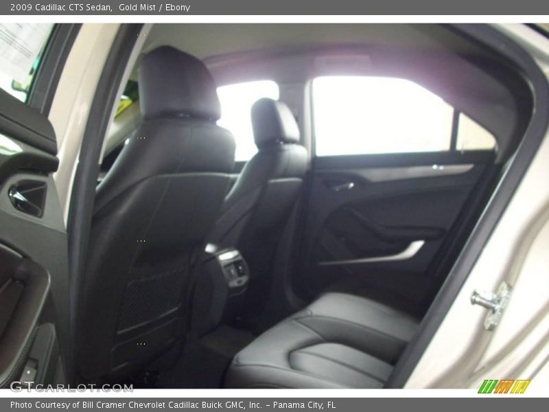 Gold Mist / Ebony 2009 Cadillac CTS Sedan