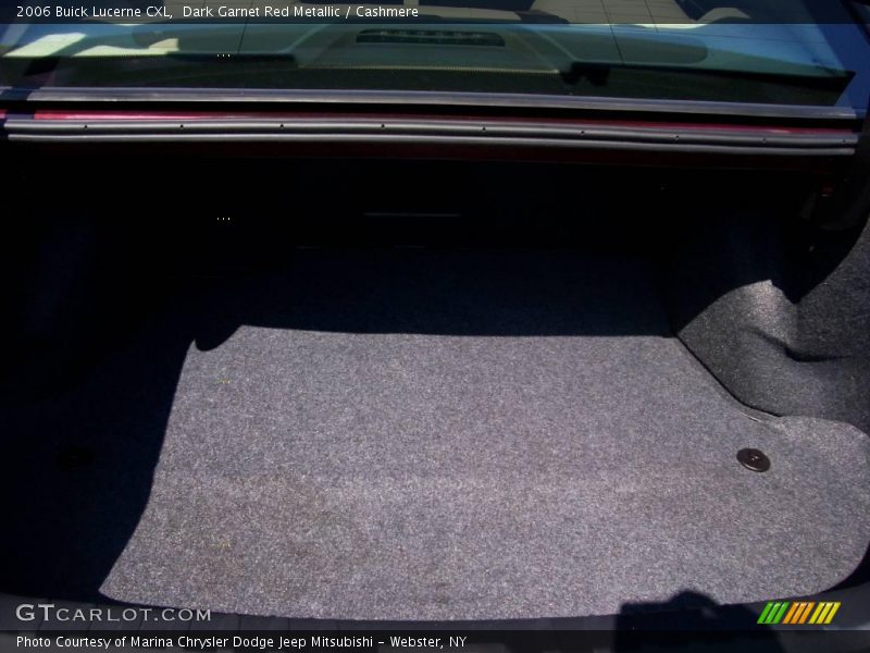 Dark Garnet Red Metallic / Cashmere 2006 Buick Lucerne CXL
