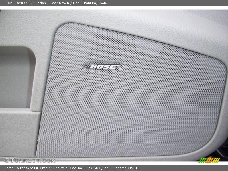 Black Raven / Light Titanium/Ebony 2009 Cadillac CTS Sedan