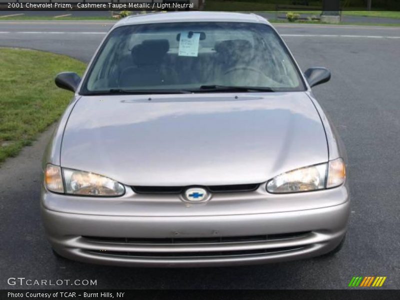 Cashmere Taupe Metallic / Light Neutral 2001 Chevrolet Prizm