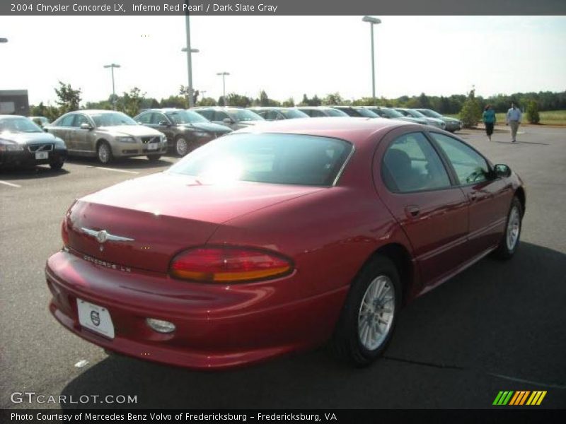Inferno Red Pearl / Dark Slate Gray 2004 Chrysler Concorde LX