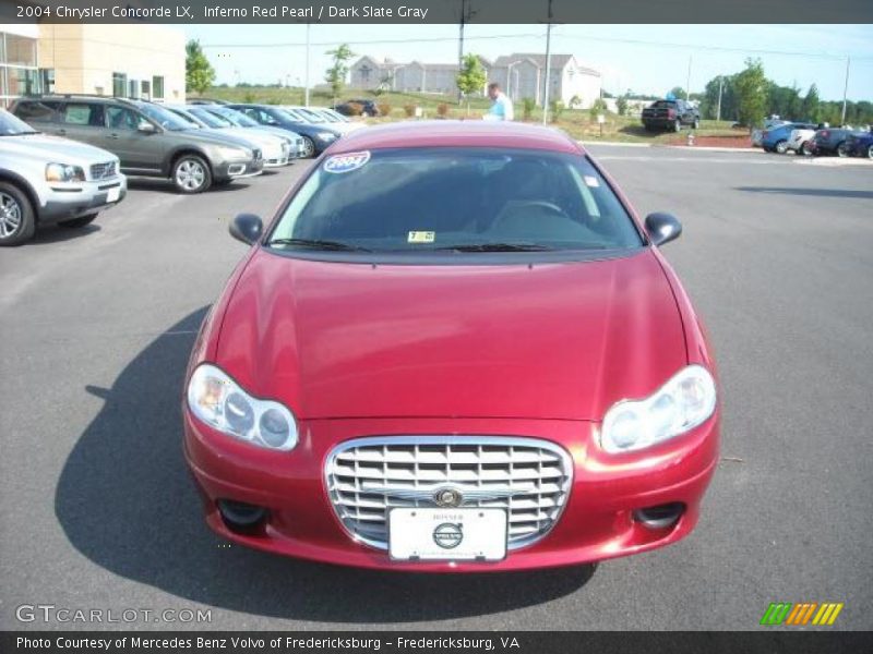 Inferno Red Pearl / Dark Slate Gray 2004 Chrysler Concorde LX
