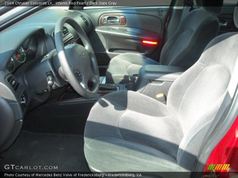 Inferno Red Pearl / Dark Slate Gray 2004 Chrysler Concorde LX