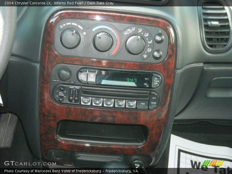Inferno Red Pearl / Dark Slate Gray 2004 Chrysler Concorde LX