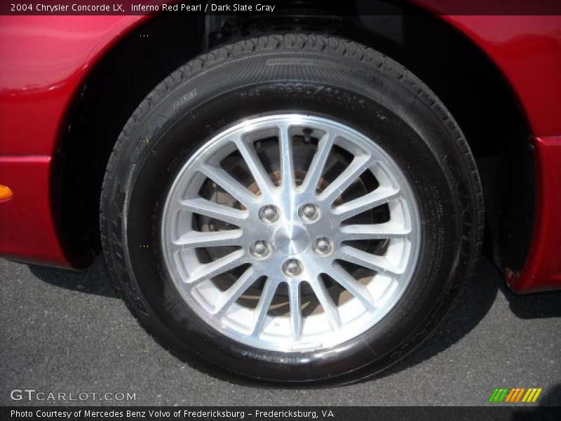Inferno Red Pearl / Dark Slate Gray 2004 Chrysler Concorde LX