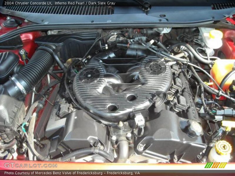 Inferno Red Pearl / Dark Slate Gray 2004 Chrysler Concorde LX