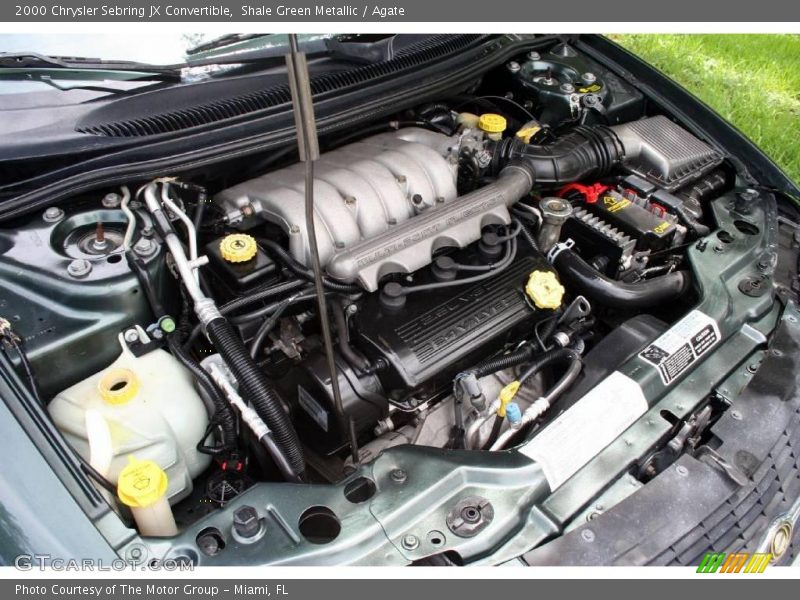 Shale Green Metallic / Agate 2000 Chrysler Sebring JX Convertible