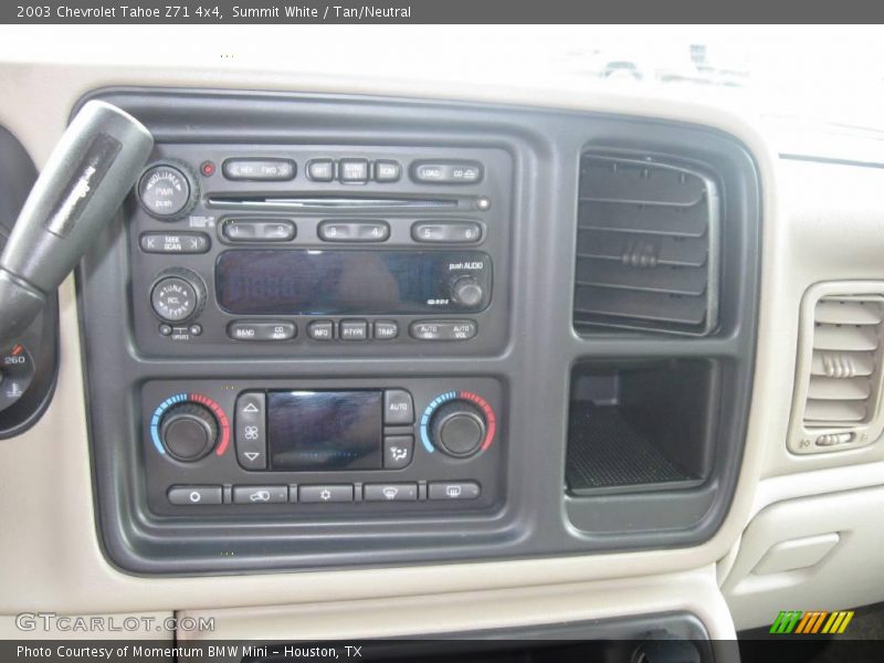 Summit White / Tan/Neutral 2003 Chevrolet Tahoe Z71 4x4