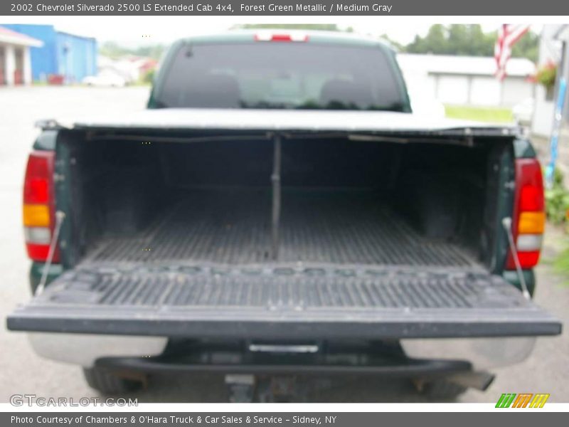 Forest Green Metallic / Medium Gray 2002 Chevrolet Silverado 2500 LS Extended Cab 4x4