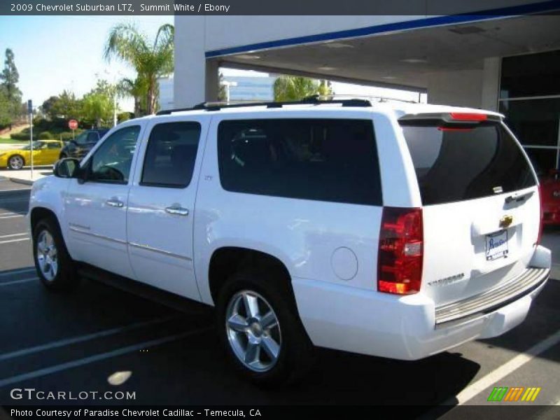 Summit White / Ebony 2009 Chevrolet Suburban LTZ