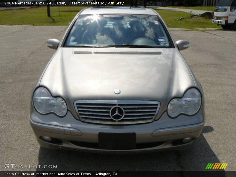 Desert Silver Metallic / Ash Grey 2004 Mercedes-Benz C 240 Sedan