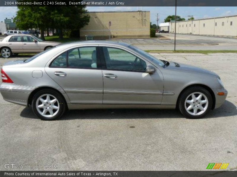 Desert Silver Metallic / Ash Grey 2004 Mercedes-Benz C 240 Sedan