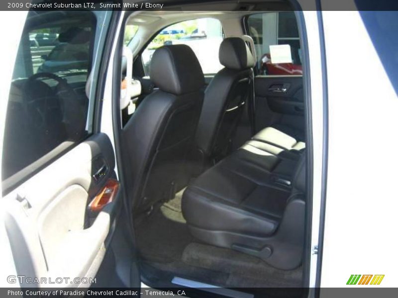 Summit White / Ebony 2009 Chevrolet Suburban LTZ
