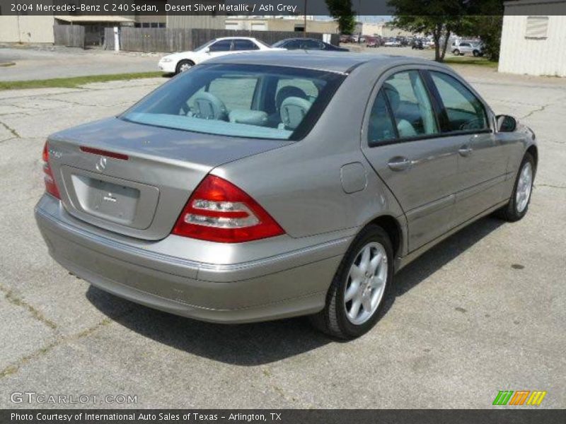 Desert Silver Metallic / Ash Grey 2004 Mercedes-Benz C 240 Sedan