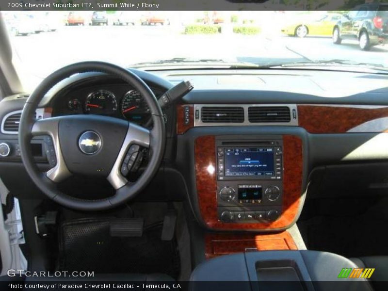 Summit White / Ebony 2009 Chevrolet Suburban LTZ