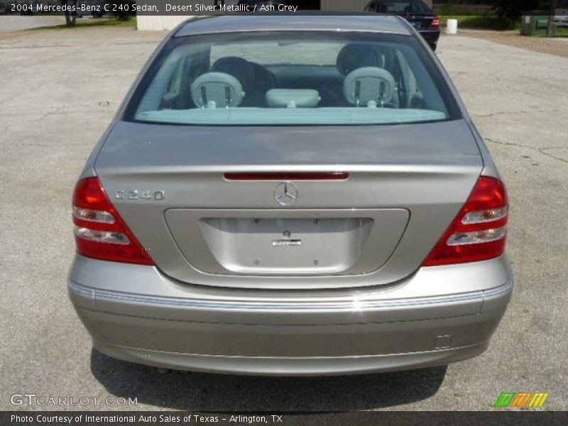Desert Silver Metallic / Ash Grey 2004 Mercedes-Benz C 240 Sedan