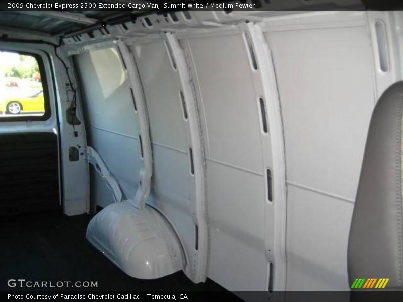 Summit White / Medium Pewter 2009 Chevrolet Express 2500 Extended Cargo Van