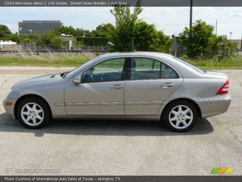 Desert Silver Metallic / Ash Grey 2004 Mercedes-Benz C 240 Sedan