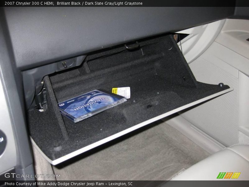 Brilliant Black / Dark Slate Gray/Light Graystone 2007 Chrysler 300 C HEMI
