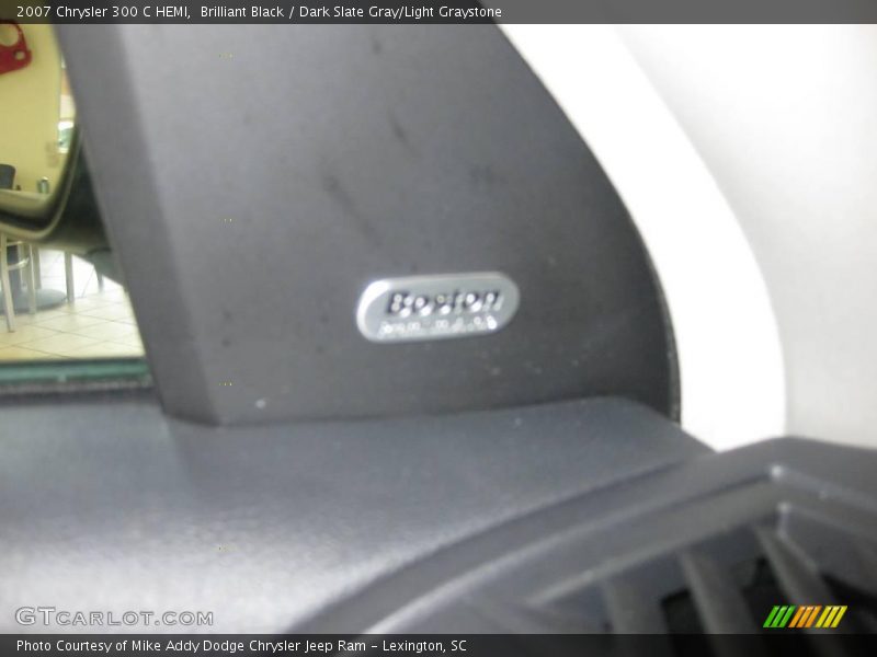 Brilliant Black / Dark Slate Gray/Light Graystone 2007 Chrysler 300 C HEMI