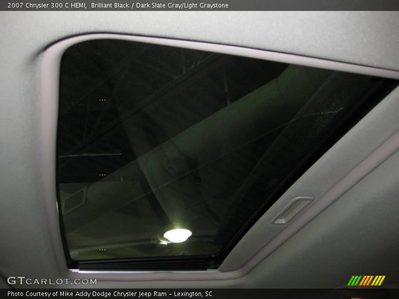 Brilliant Black / Dark Slate Gray/Light Graystone 2007 Chrysler 300 C HEMI