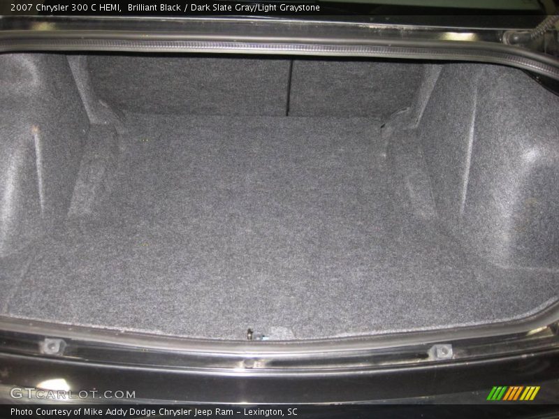 Brilliant Black / Dark Slate Gray/Light Graystone 2007 Chrysler 300 C HEMI