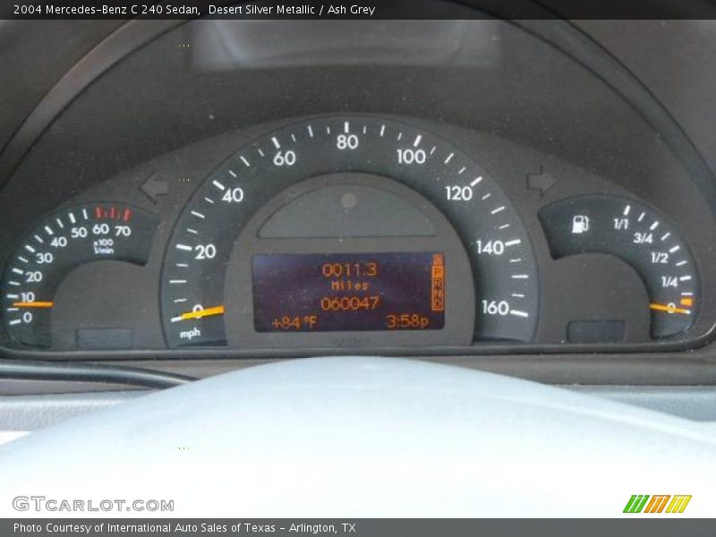 Desert Silver Metallic / Ash Grey 2004 Mercedes-Benz C 240 Sedan