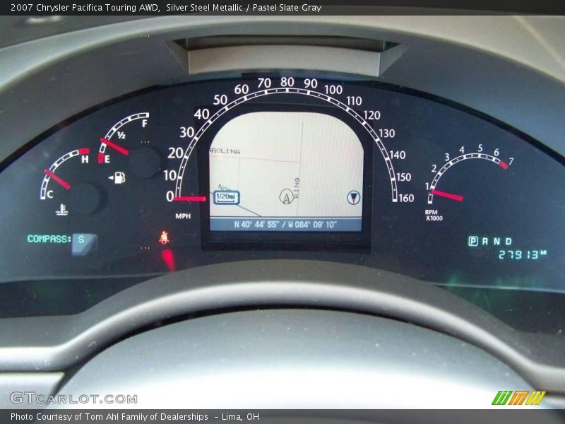 Silver Steel Metallic / Pastel Slate Gray 2007 Chrysler Pacifica Touring AWD