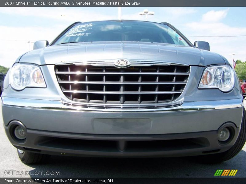 Silver Steel Metallic / Pastel Slate Gray 2007 Chrysler Pacifica Touring AWD