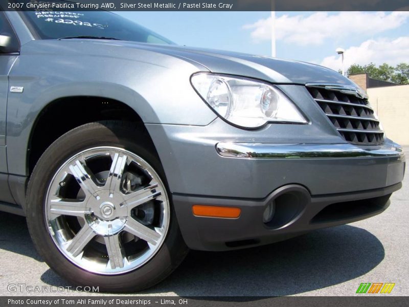 Silver Steel Metallic / Pastel Slate Gray 2007 Chrysler Pacifica Touring AWD