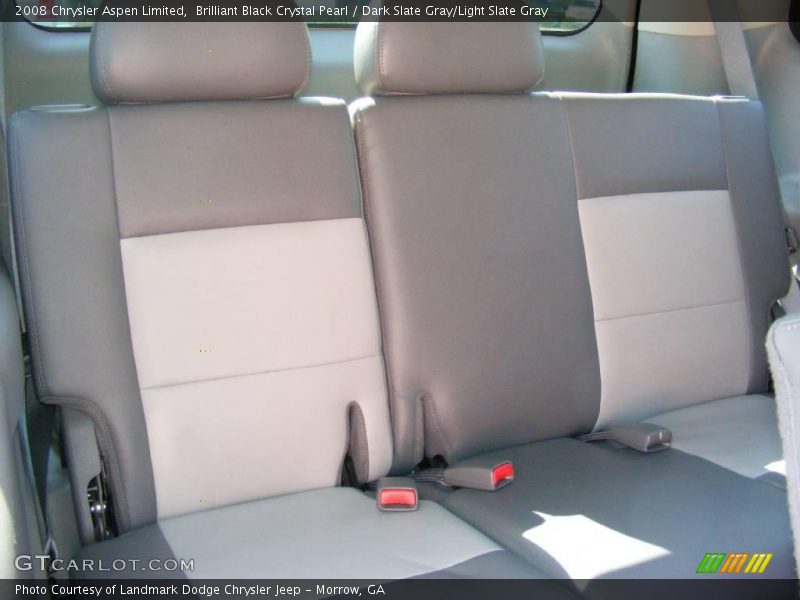 Brilliant Black Crystal Pearl / Dark Slate Gray/Light Slate Gray 2008 Chrysler Aspen Limited