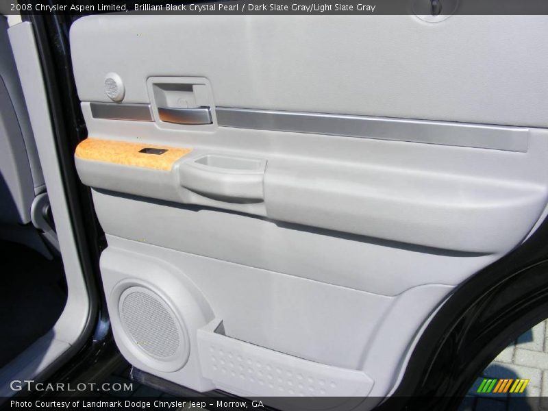Brilliant Black Crystal Pearl / Dark Slate Gray/Light Slate Gray 2008 Chrysler Aspen Limited