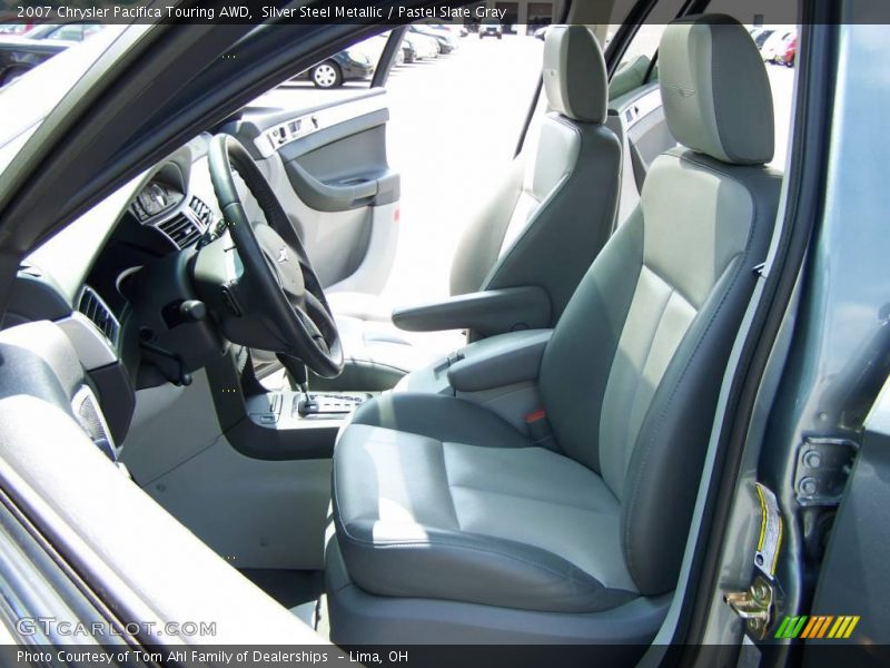 Silver Steel Metallic / Pastel Slate Gray 2007 Chrysler Pacifica Touring AWD