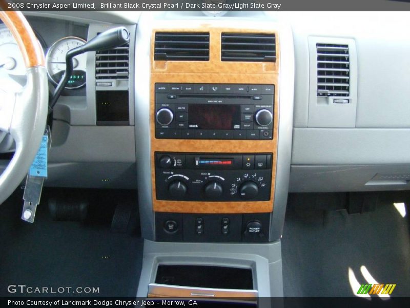 Brilliant Black Crystal Pearl / Dark Slate Gray/Light Slate Gray 2008 Chrysler Aspen Limited