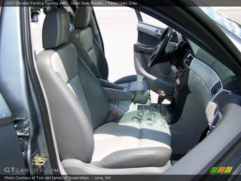 Silver Steel Metallic / Pastel Slate Gray 2007 Chrysler Pacifica Touring AWD