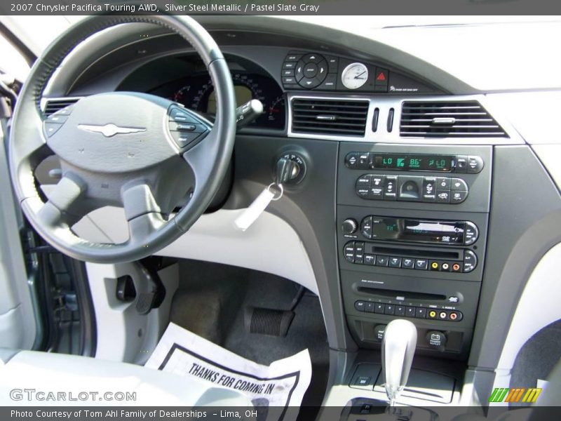 Silver Steel Metallic / Pastel Slate Gray 2007 Chrysler Pacifica Touring AWD