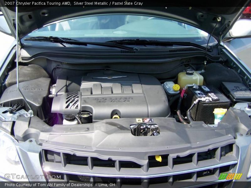 Silver Steel Metallic / Pastel Slate Gray 2007 Chrysler Pacifica Touring AWD