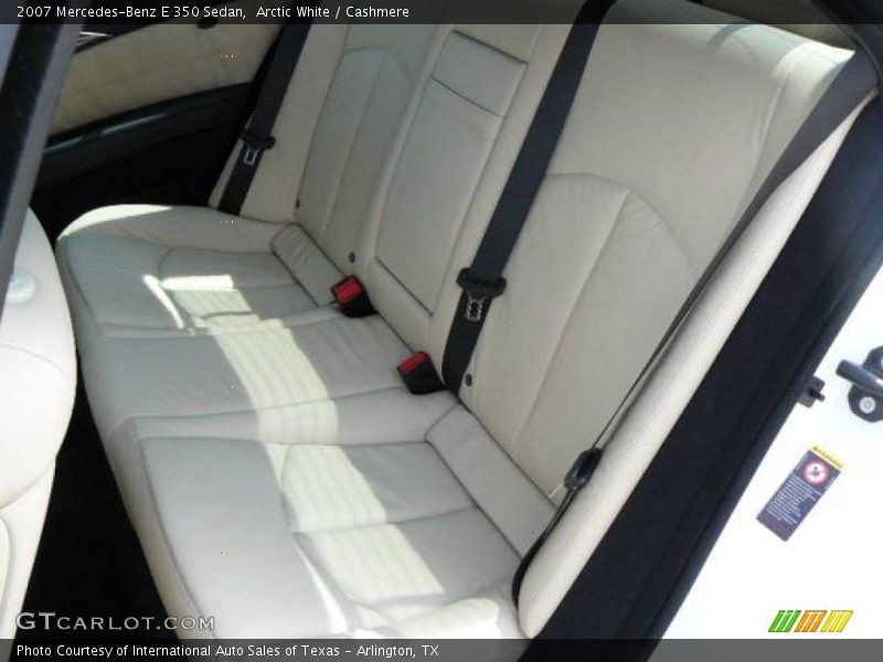 Arctic White / Cashmere 2007 Mercedes-Benz E 350 Sedan