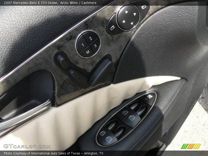 Arctic White / Cashmere 2007 Mercedes-Benz E 350 Sedan