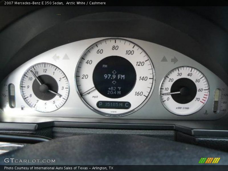 Arctic White / Cashmere 2007 Mercedes-Benz E 350 Sedan