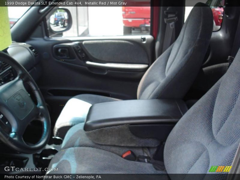 Metallic Red / Mist Gray 1999 Dodge Dakota SLT Extended Cab 4x4