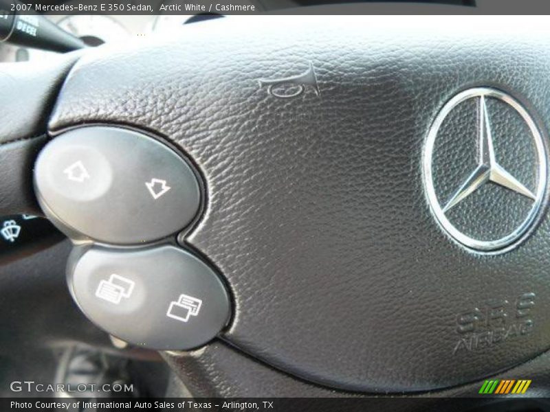 Arctic White / Cashmere 2007 Mercedes-Benz E 350 Sedan