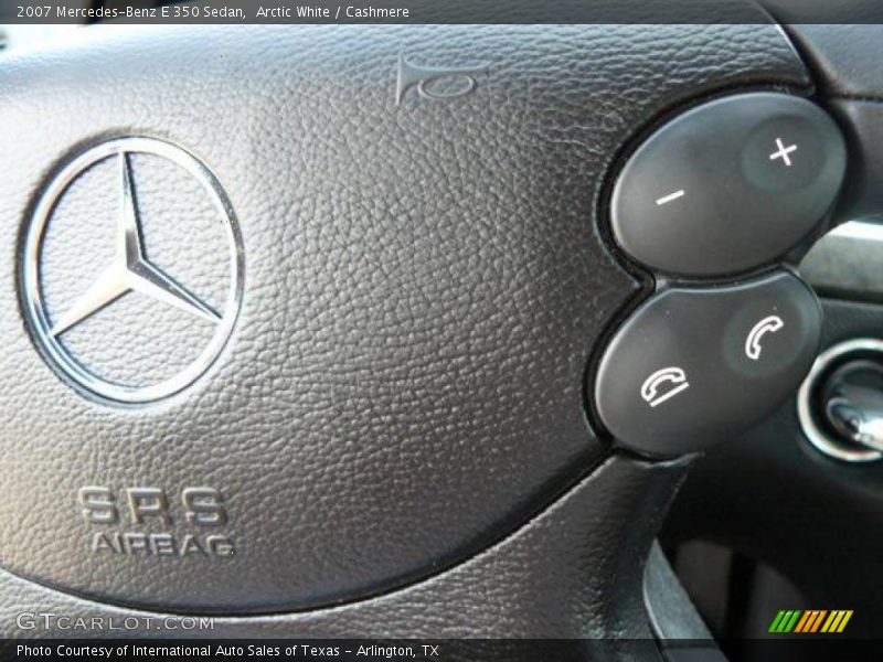 Arctic White / Cashmere 2007 Mercedes-Benz E 350 Sedan