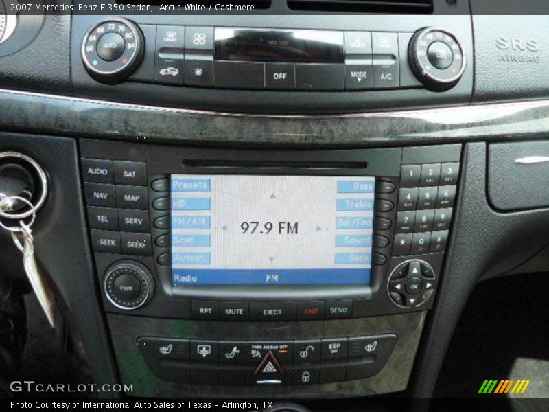 Arctic White / Cashmere 2007 Mercedes-Benz E 350 Sedan