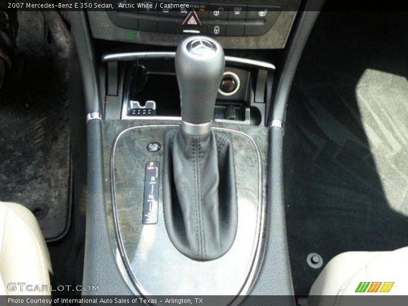 Arctic White / Cashmere 2007 Mercedes-Benz E 350 Sedan