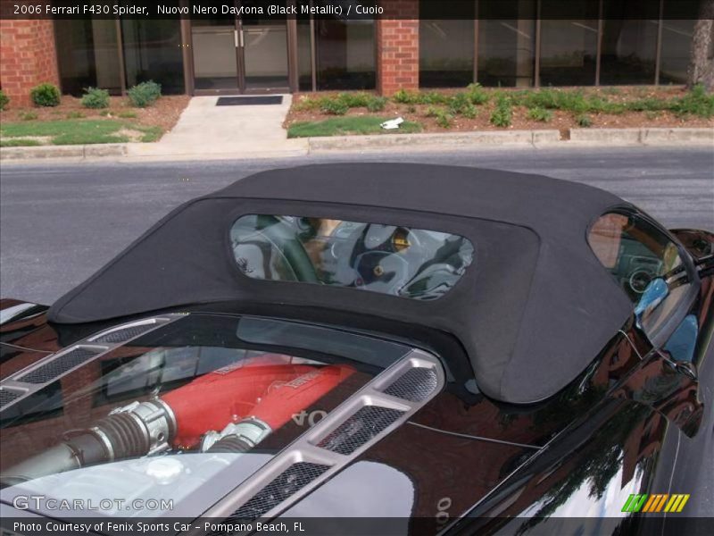 Nuovo Nero Daytona (Black Metallic) / Cuoio 2006 Ferrari F430 Spider
